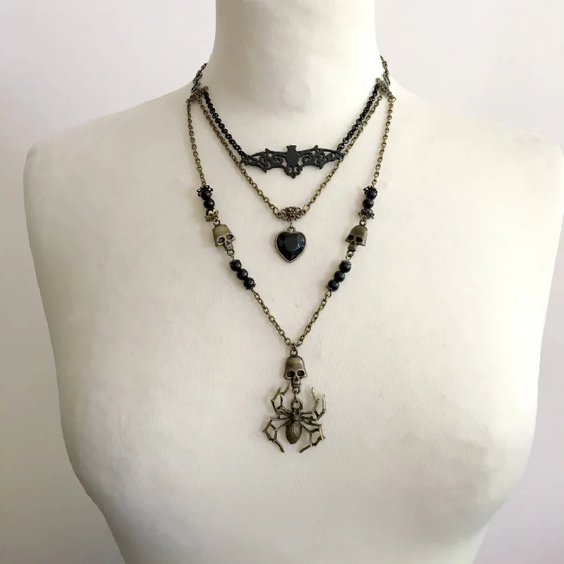 handmade necklaces for women-Inej Layered Necklace