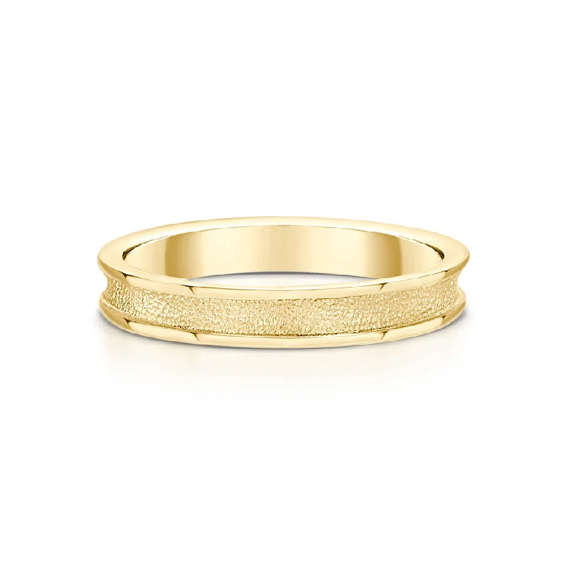 multi-band rings for women-Halo 9ct Gold Ring - R121