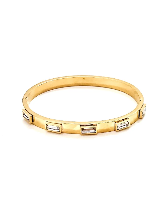 luxury charm bracelets for women-Belinda Gold Jewel Bracelet || Choose Color