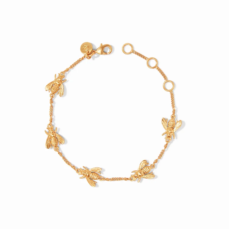 stylish bangles for women-Bee Delicate Bracelet