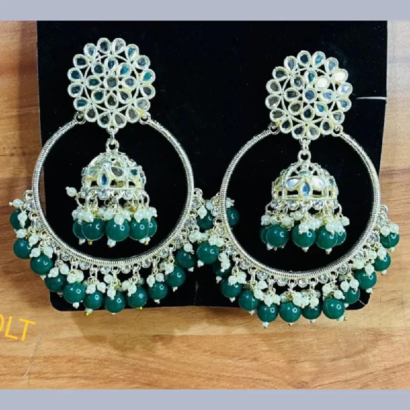 hoop earrings with diamonds for women-Lucentarts Jewellery Silver Plated Dangler Earrings