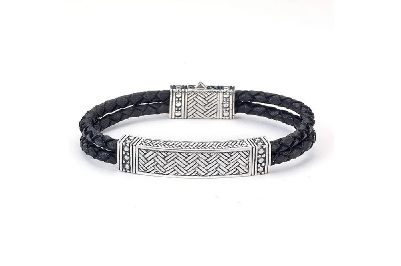 luxury charm bracelets for women-Bulan Bracelet- Black