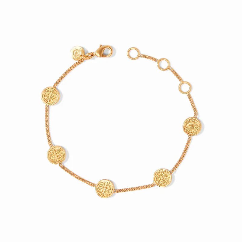 gold bangle sets for women-Valencia Delicate Bracelet