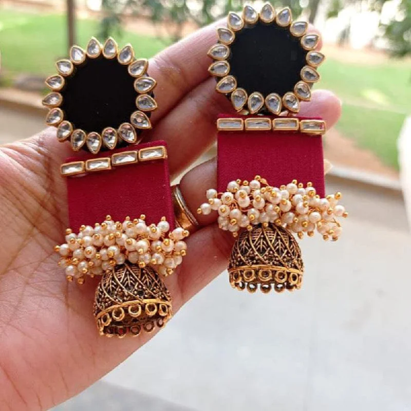 trendy stud earrings for women-Pakhi Creation Handmade Dangler Earrings