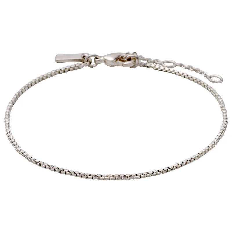 elegant bangles for women-VERA bracelet silver-plated