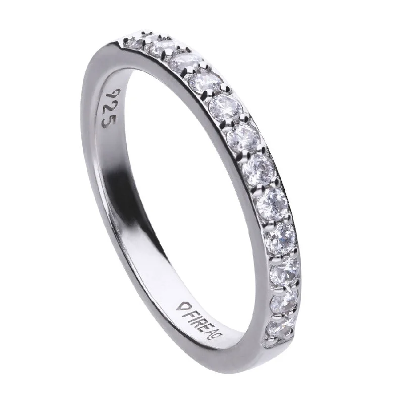 wedding bands for women-Eternity Band Ring - R3645