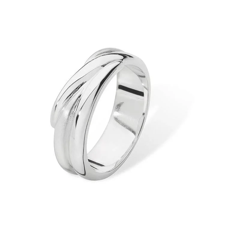 multi-stone rings for women-Reay Sterling Silver Ring - 16080