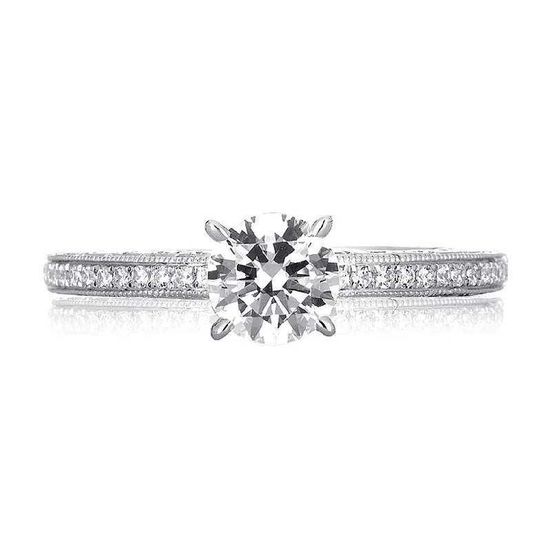 designer platinum engagement rings for women-A.Jaffe Engagement Rings MES381/101