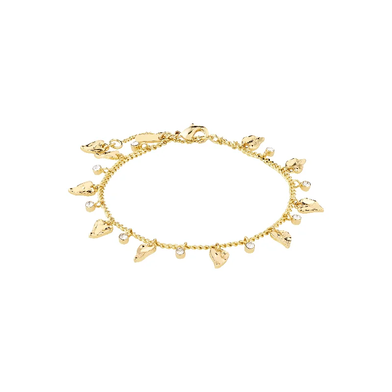 stackable bangles for women-JULES bracelet gold-plated