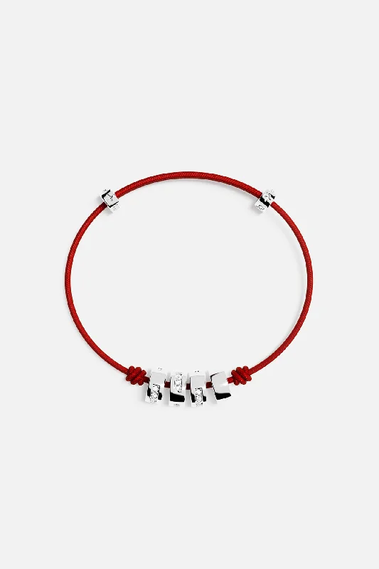 vintage bracelets for women-LOVE Morse Code String Adjustable Bracelet