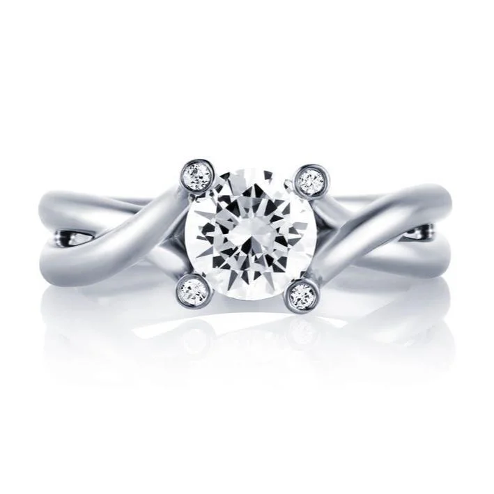 heirloom engagement rings for women-A.Jaffe Engagement Rings MES592/103