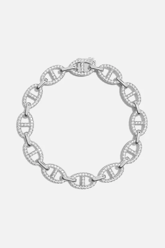 classic bracelets for women-Maille Marine Chain Bracelet