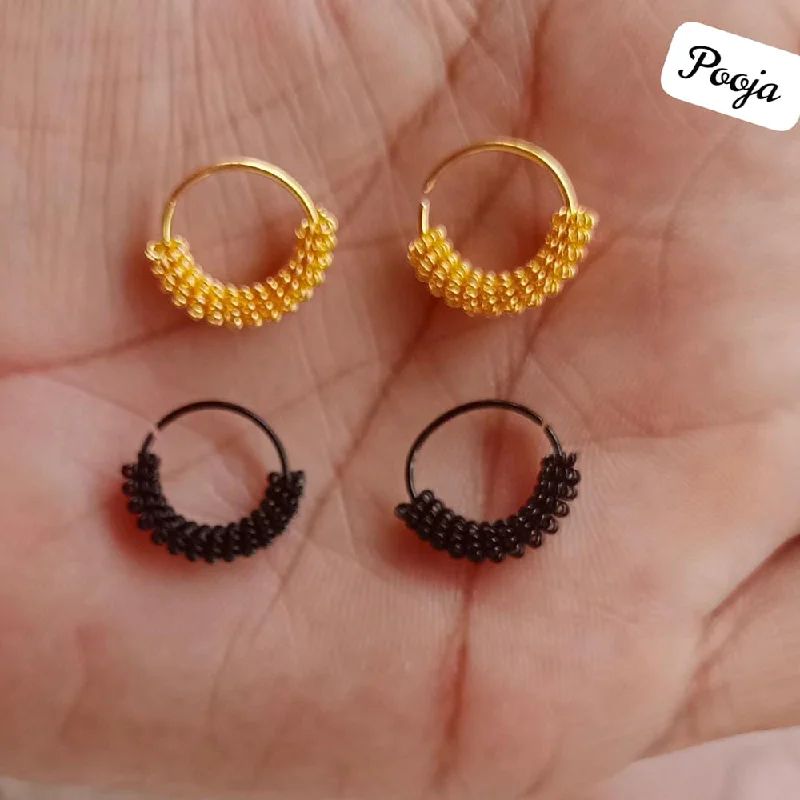 vintage earrings for women-Pooja Bangles Hoop Earrings