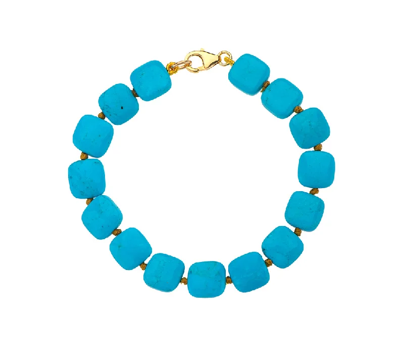 charm bangles for women-Nava Zahavi Turquoise Braclet