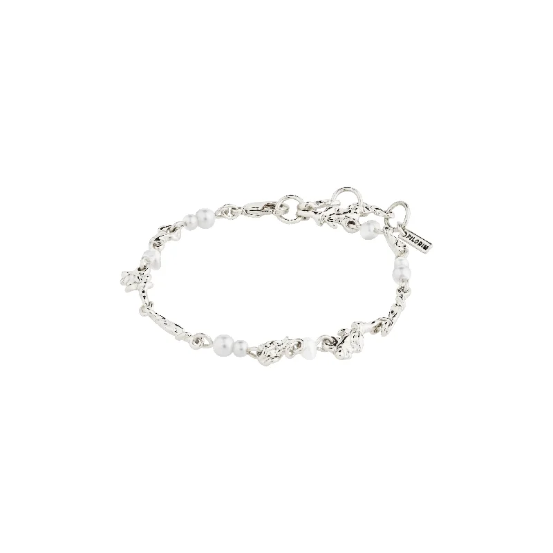 cuff bangles for women-SLOAN bracelet silver-plated