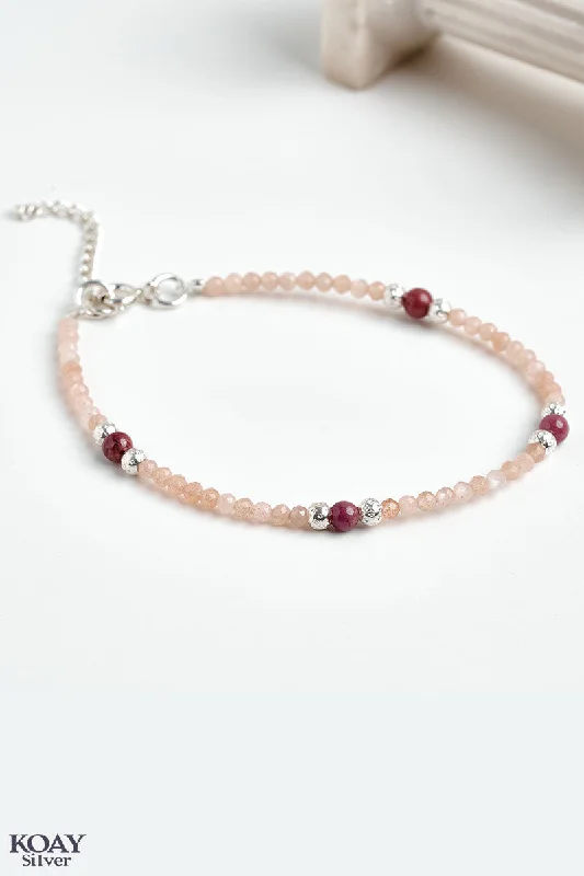 beaded bracelets for women-Sun Stones Bracelet