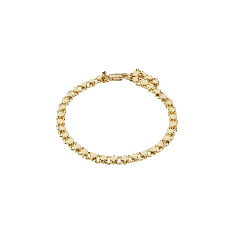 luxury gold bracelets for women-DESIREE bracelet gold-plated