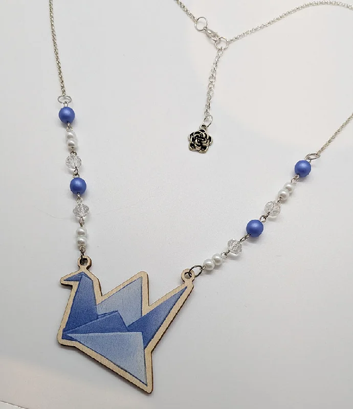 gemstone drop necklaces for women-Instant Shipping! Paper Menagerie Necklace