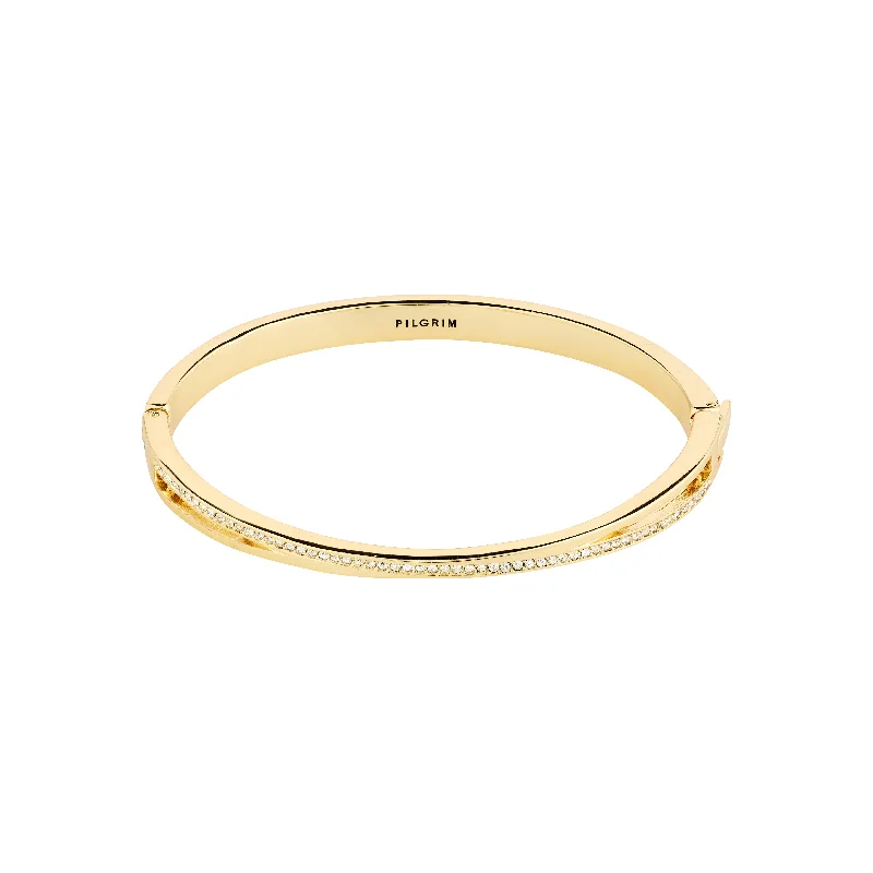 handmade bangles for women-KIRA bracelet gold-plated