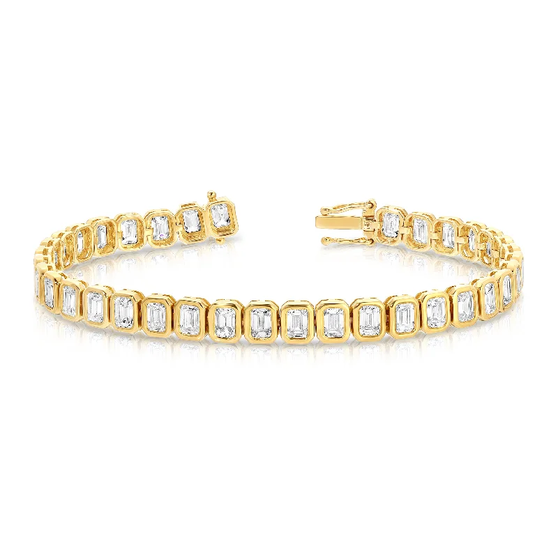 stacking bangle sets for women-NS Nova Tennis Bracelet