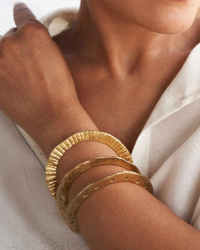 elegant bangles for women-Shaba Bangles - Brass