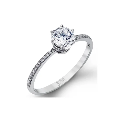 sparkling engagement rings for women-Zeghani Engagement Ring ZR117