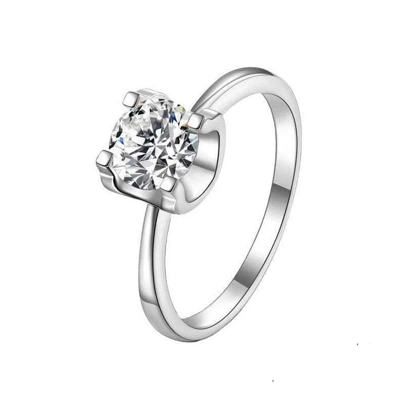 engagement rings for women-3ct Classic Diamond Wedding Ring