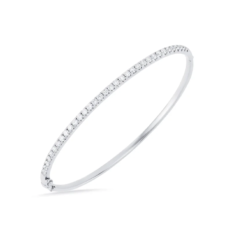 classic bangles for women-Classic Diamond Bangle