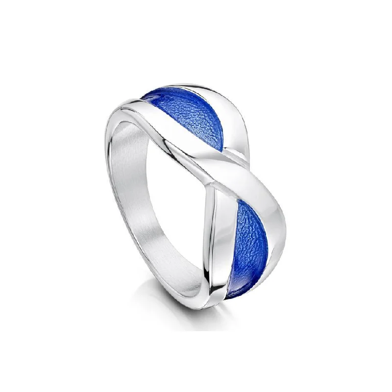 luxurious rings for brides-Saltire Ring - ERX202