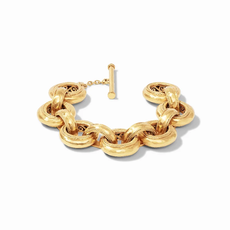 chic bangles for women-Cannes Demi Link Bracelet